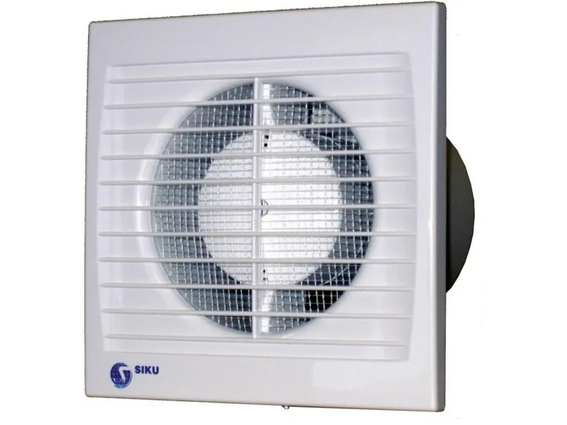 SIKU Silenta Væg- og loftsventilator 292 m³/h 15 cm