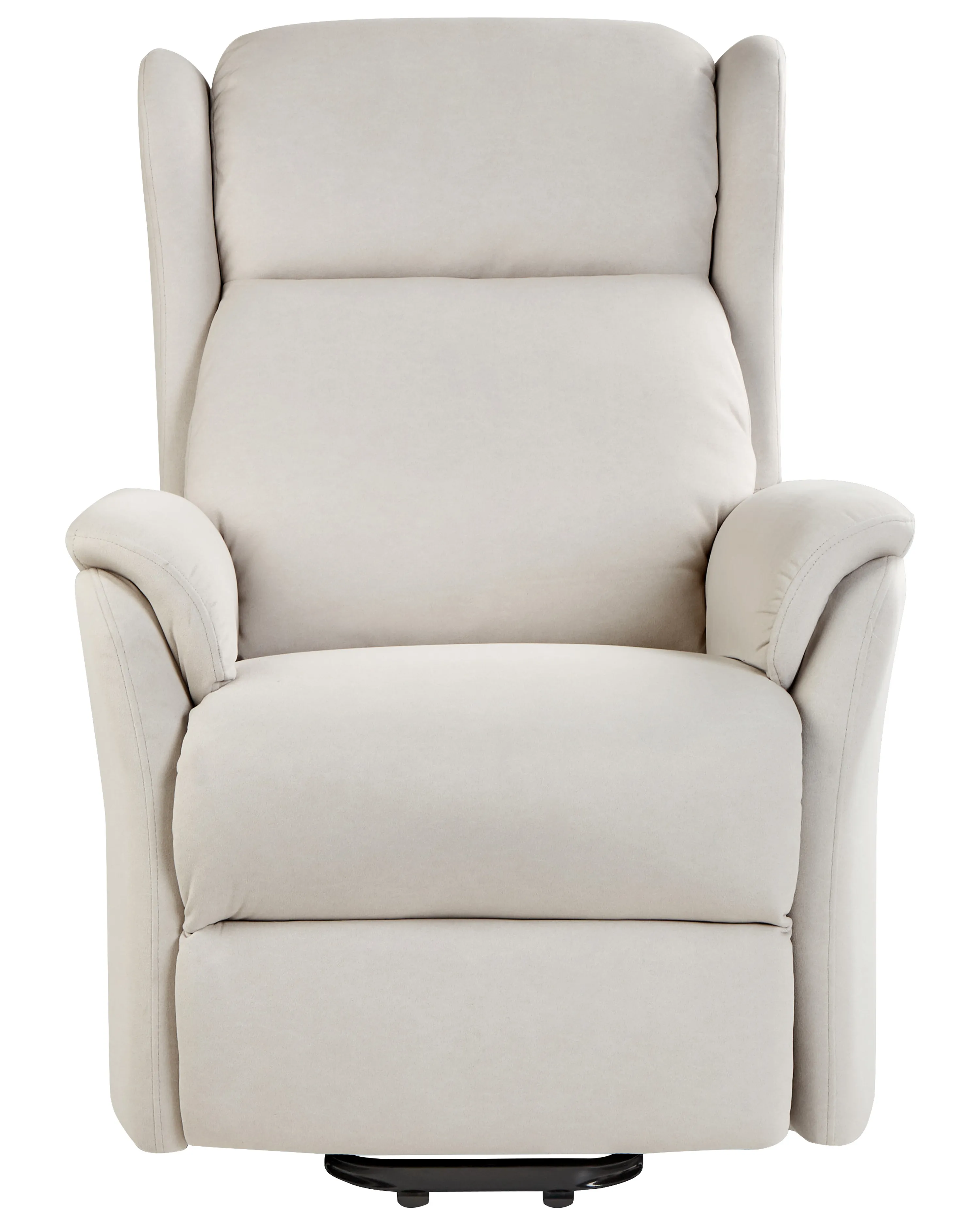 Elektrische relaxfauteuil ELEGY inclusief voetensteun Stof Lichtbeige
