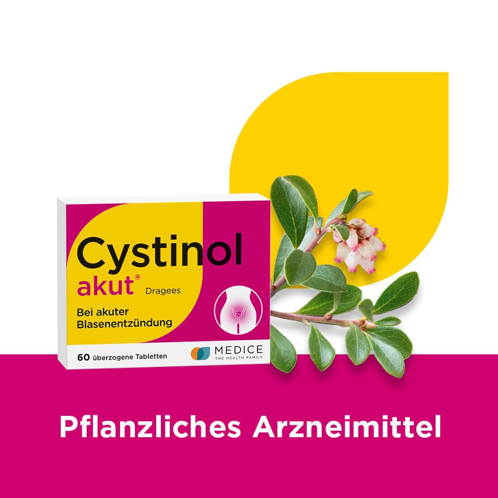 Cystinol akut bei akuter Blasenentzündung & Harnwegsinfektion