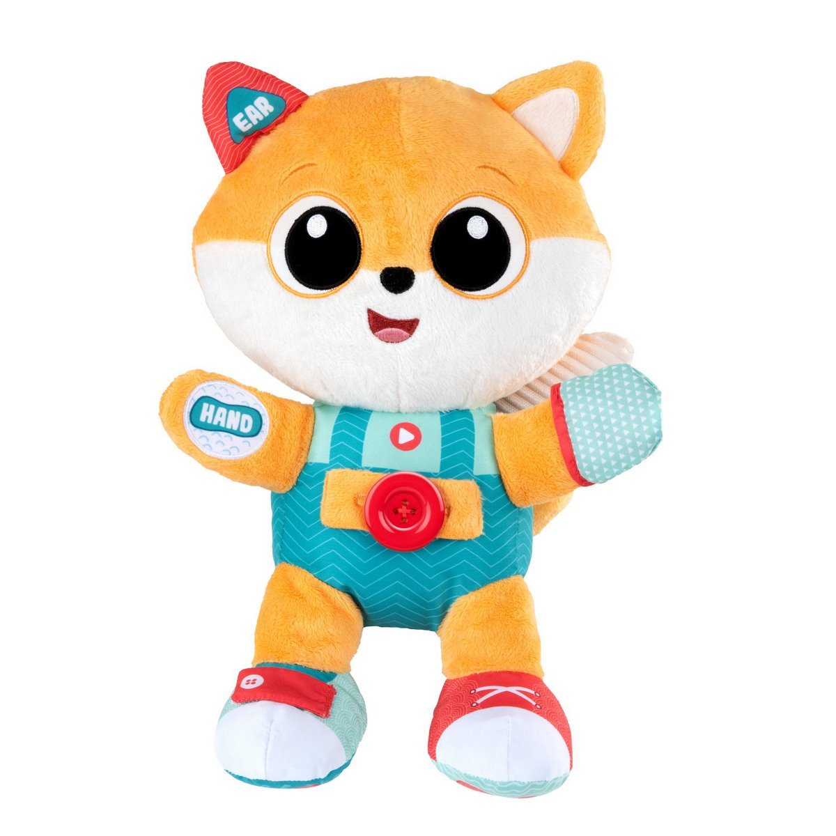 Peluche interactive renard bilingue Foxy