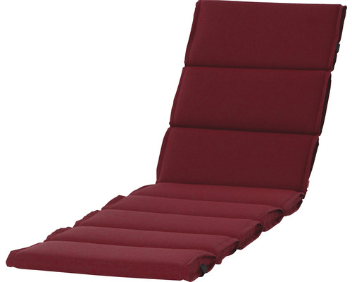 Stella ligstoelkussen 200 x 58 cm rood