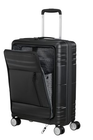 American Tourister Hello Cabin Spinner 55 cm Coated Onyx Black