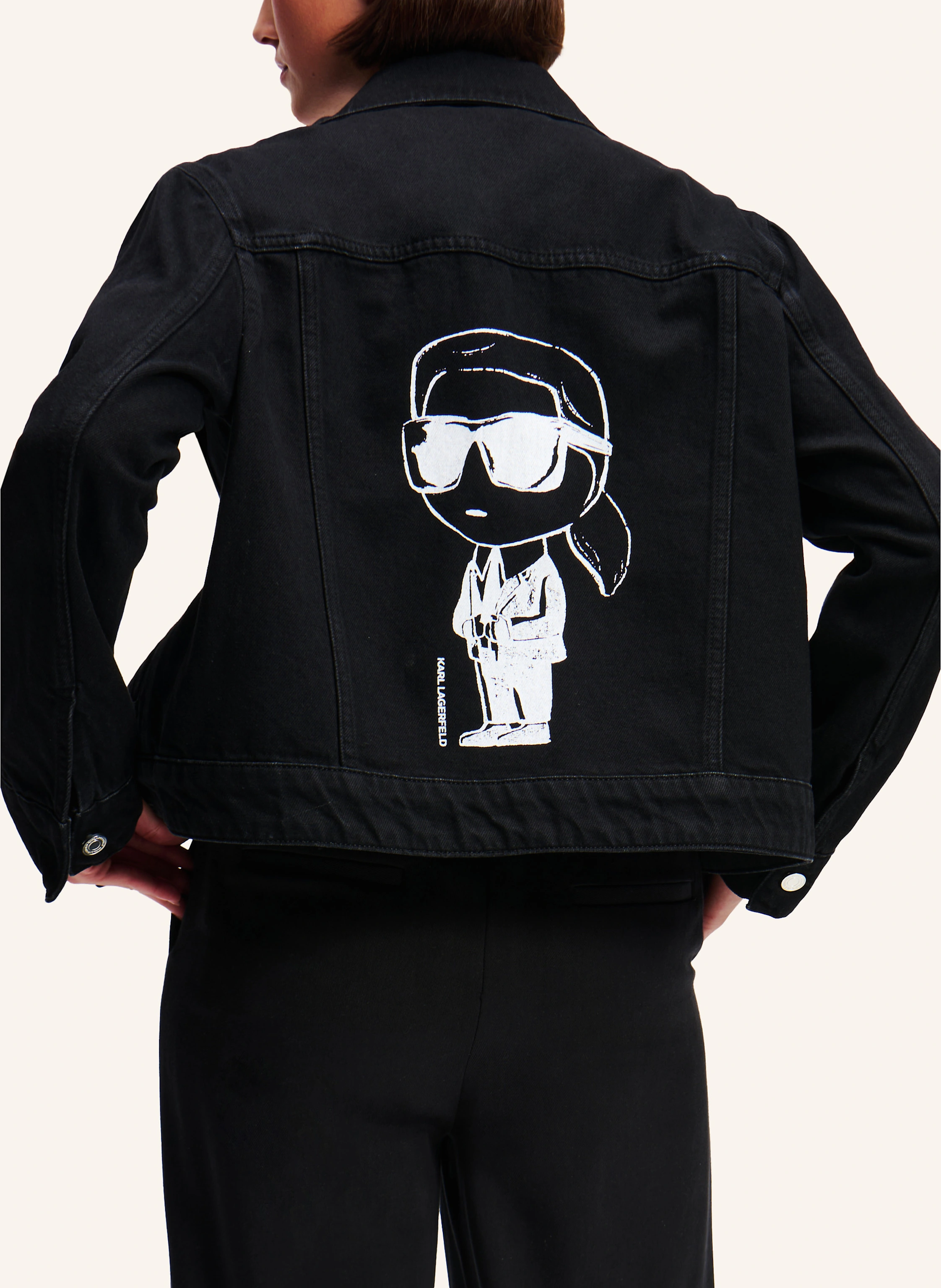 KARL LAGERFELD IKON JEANSJACKE