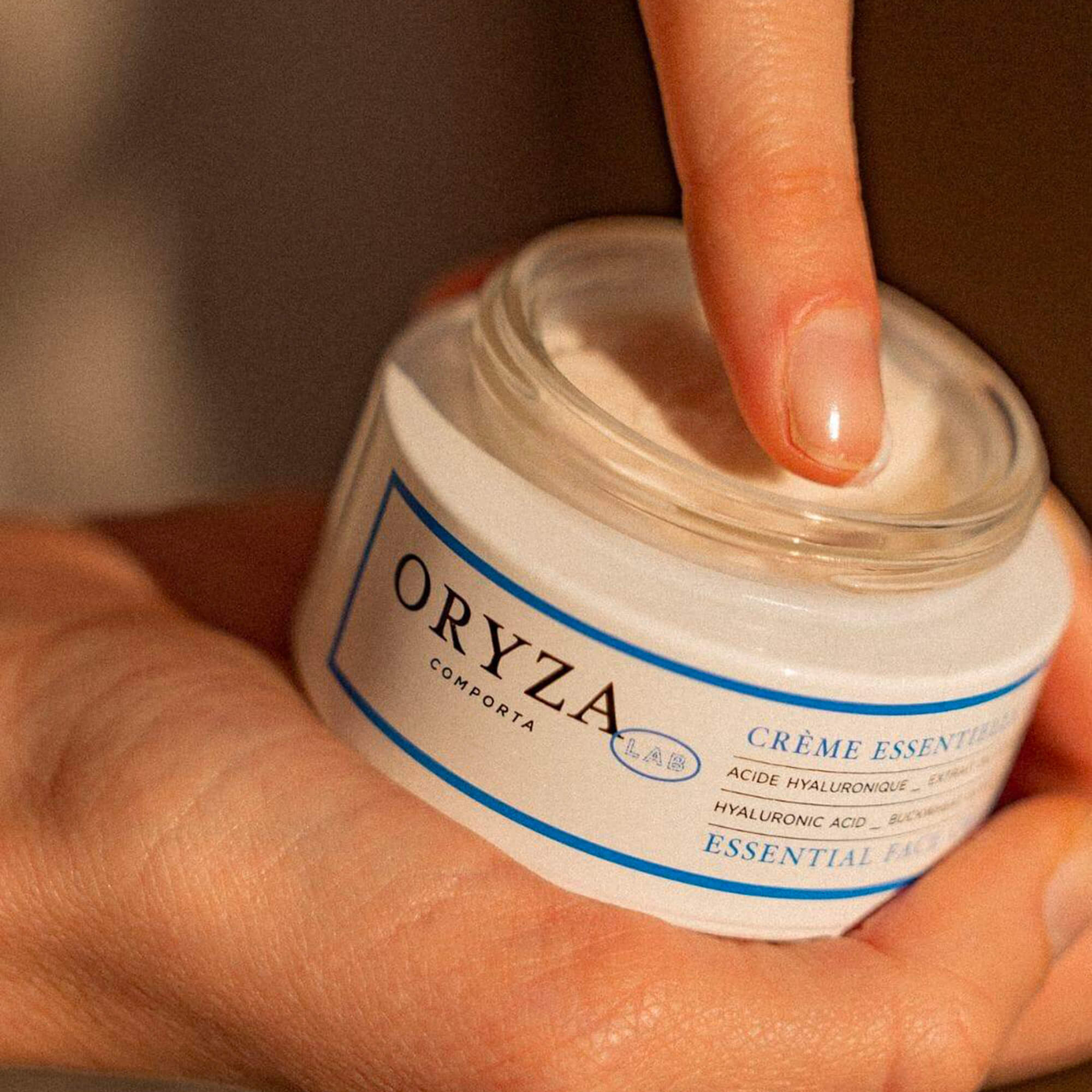 Oryza Lab Crème Essentielle Hydratante pour le Visage