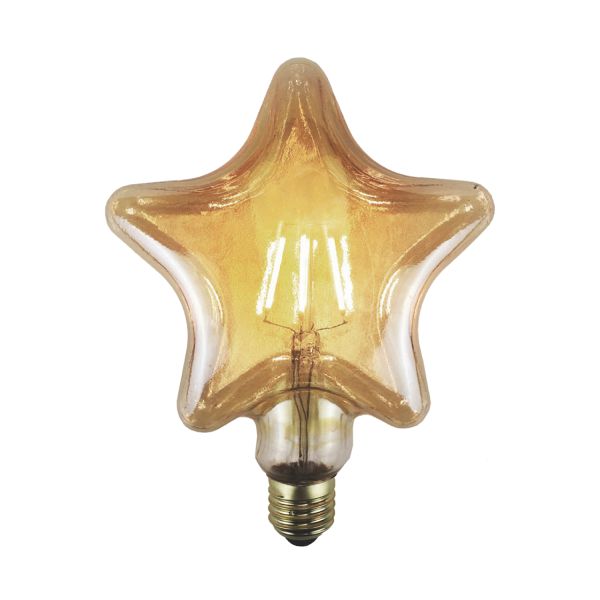 Opjet Stervormige Led Lamp - Amber