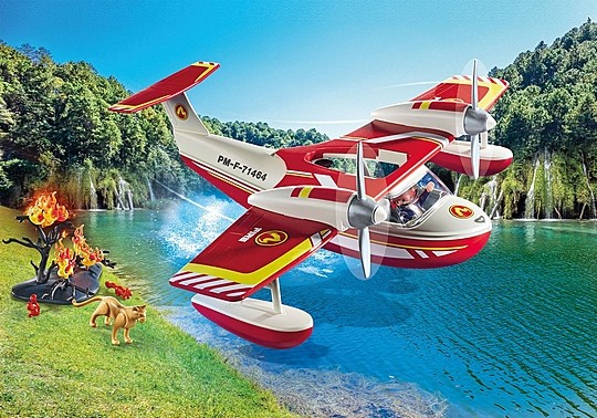 Playmobil - Brandslukningsfly med slukningsfunktion (71463)