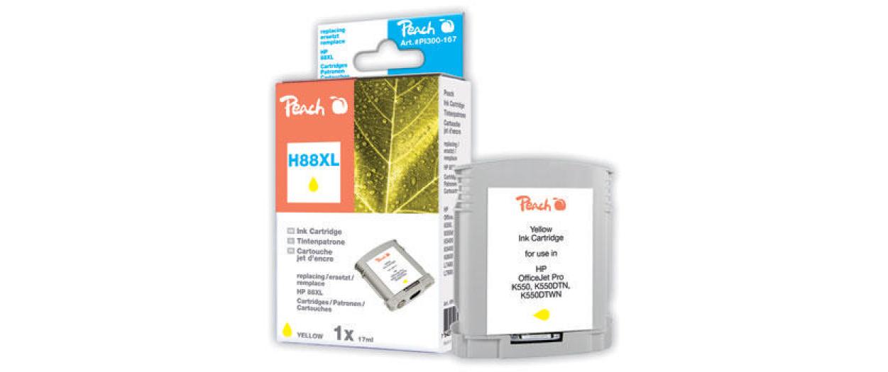 Tinte HP Nr. 88XL (C9393AE) YellowTintenset, farbig, XL-Füllung