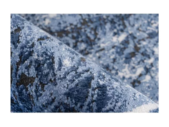 Tapis Pierre Cardin 170x120cm, design E409E coloris bleu - Confort et élégance pour votre intérieur