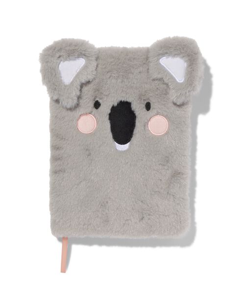 carnet ligné fluffy koala A5