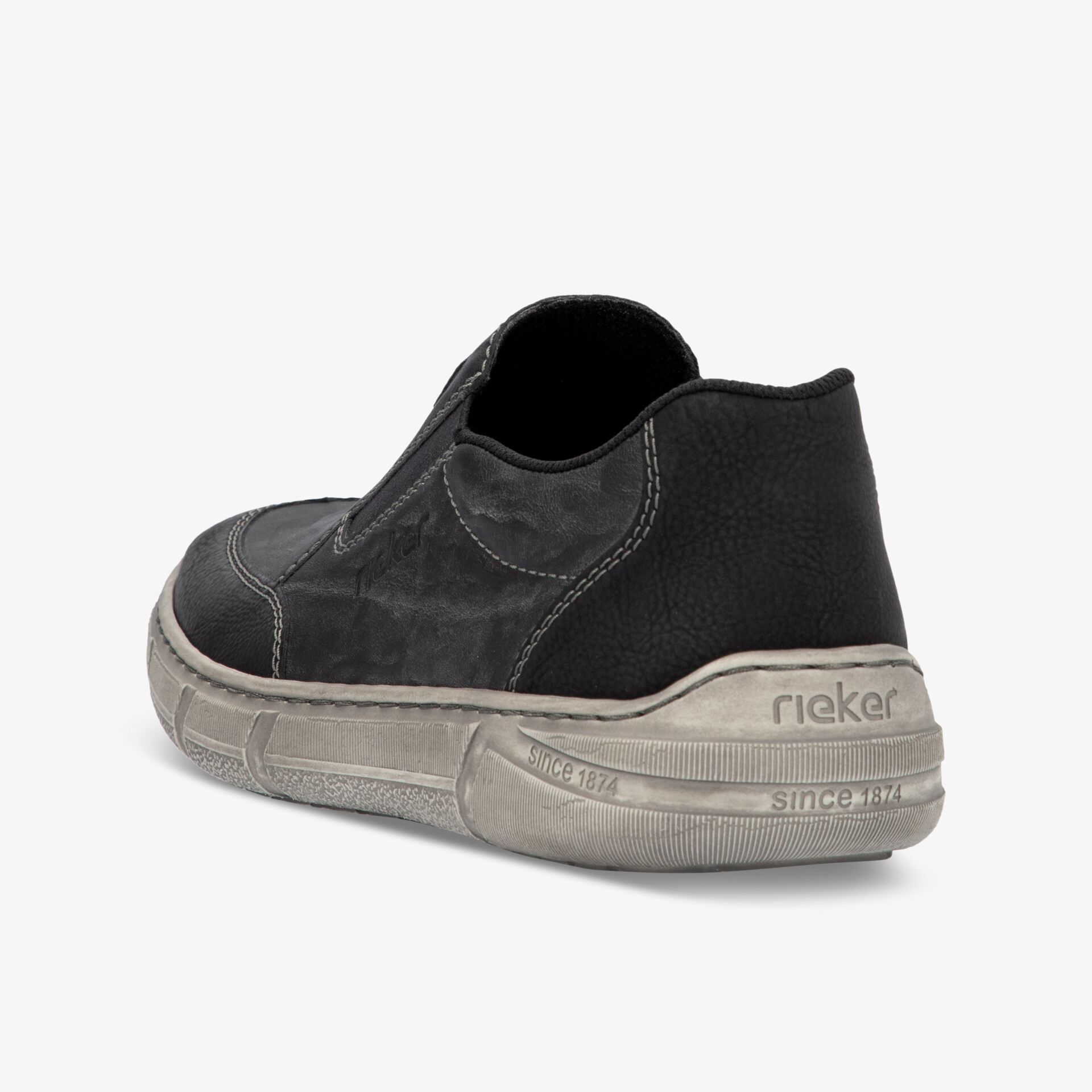 Rieker Herren Slipper Schwarz - Bequeme Schuhe für Herren | reno.de