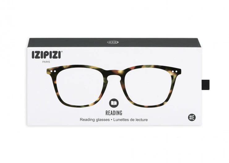 Izipizi  #E Reading læsebrille - Tortoise
