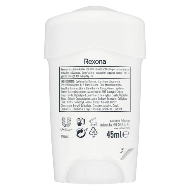 Rexona Women Maximum Protection Clean Scent Deodorant Stick 45 ML