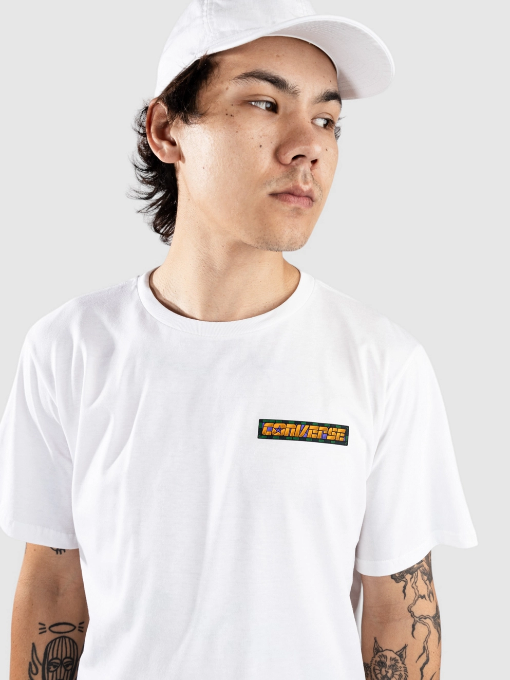 Converse Cons Stained Glass T-Shirt white