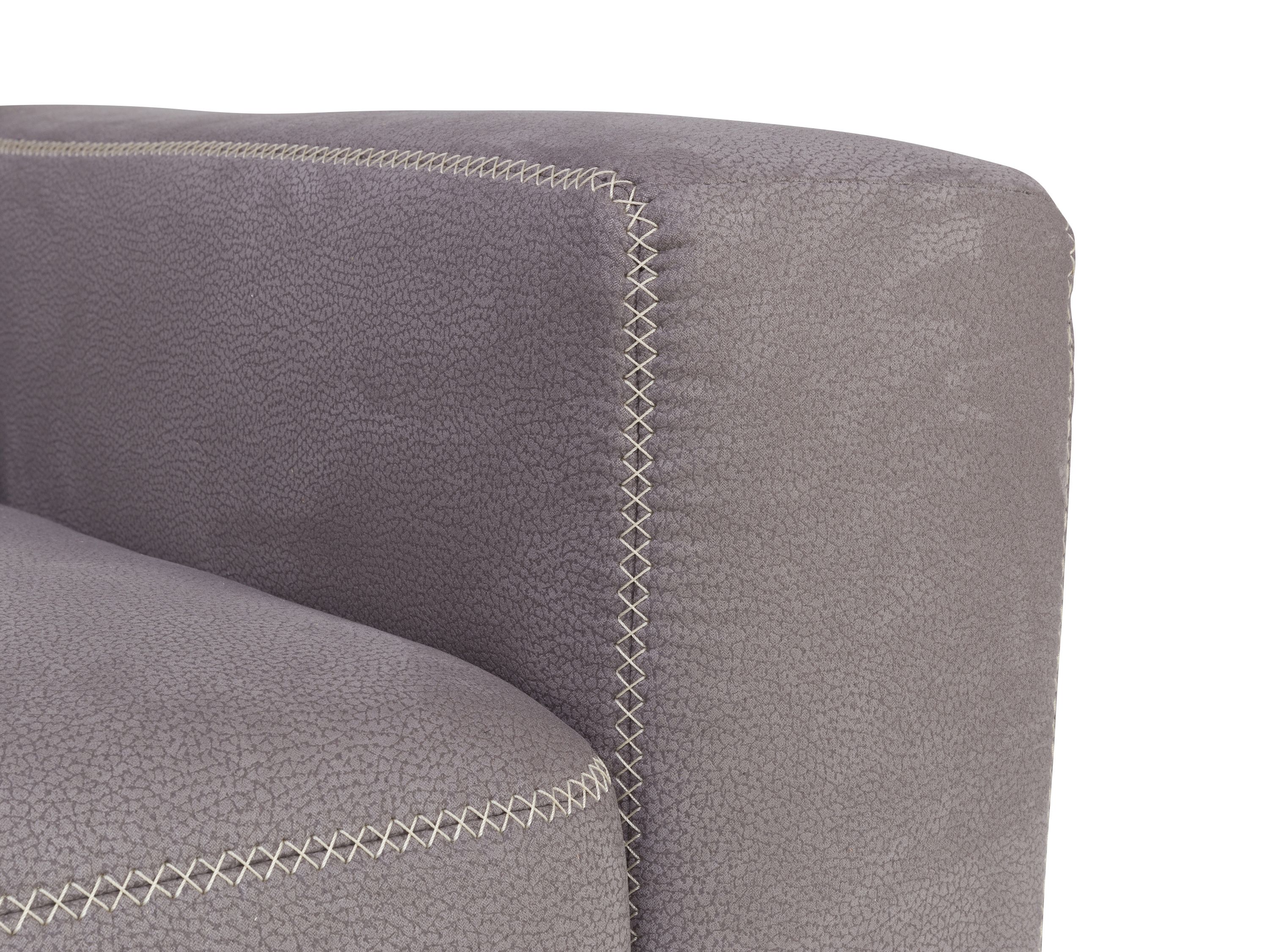 Sofa 3 Sitzer vito BUDDY STEELGRAU 38