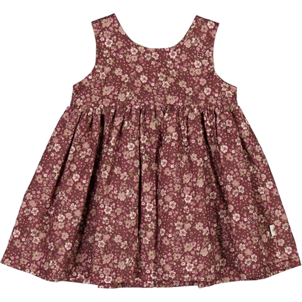 Mulberry Flowers Pinafore Wrinkles Kjole | Luksusbaby