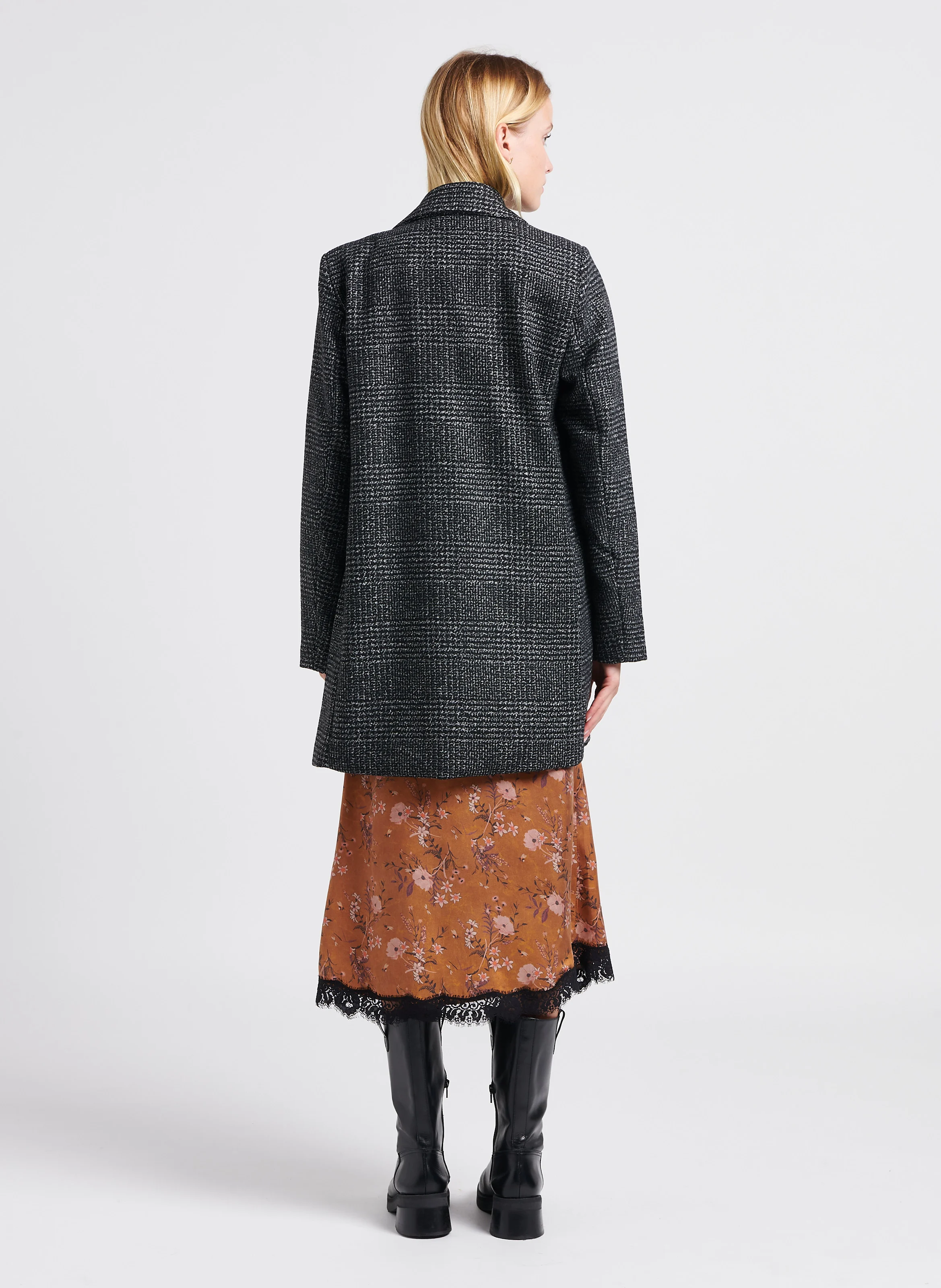 LEY - Manteau longue| Noir