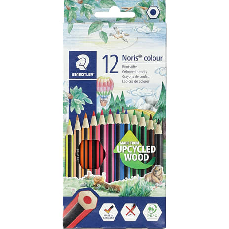 Staedtler nc farveblyant. 12. ass