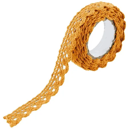 Heyda SpitzenTape, selbstklebend, orange