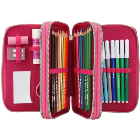 Depesche TOPModel 3-Fach Federtasche Model Tabita pink