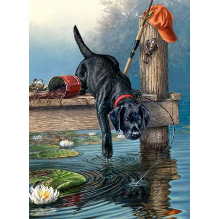 Mammut Malen nach Zahlen Artists Collection Hund, klein