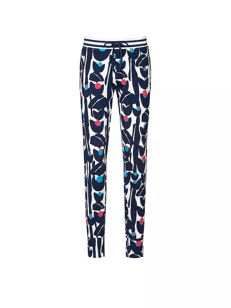 MEY Pyjamahose FLOWER JUNGLE deep shadow bunt