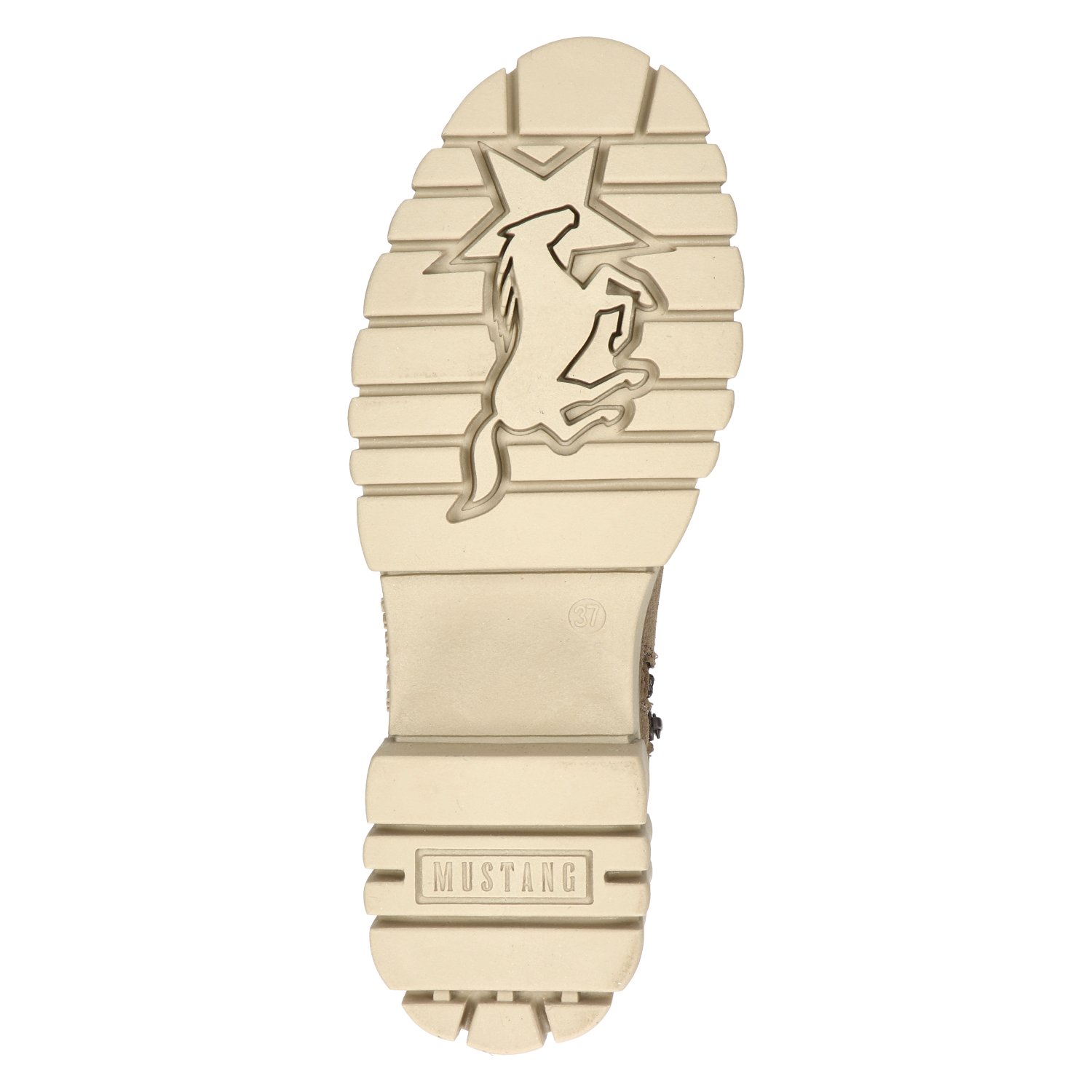 dames veterboot Mustang Bruin