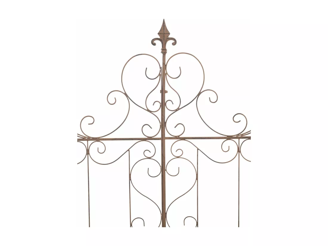Treillis décoration de jardin métal marron 99 x 1 x 133 cm 10_0003888