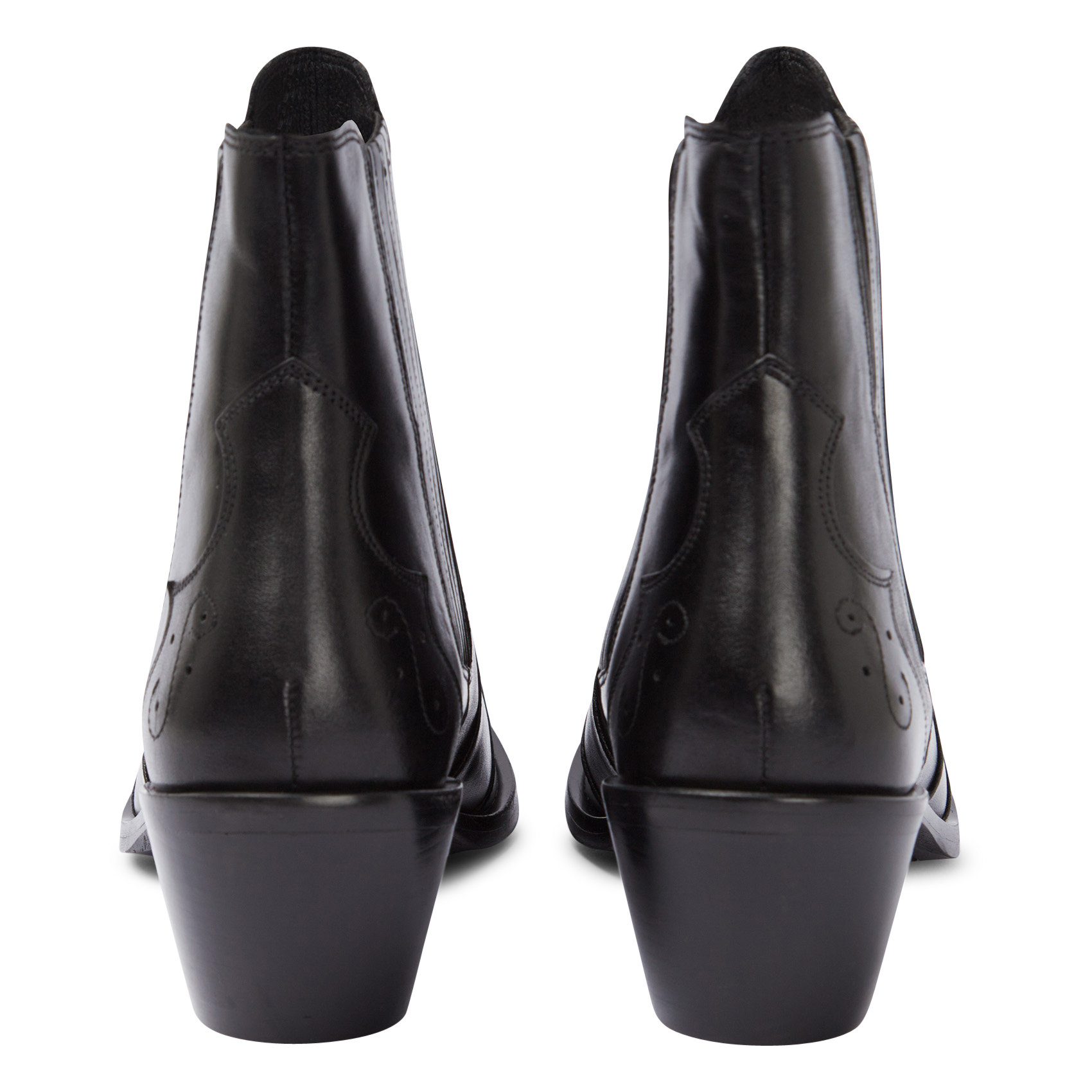CARRIE - Boots en cuir | Noir