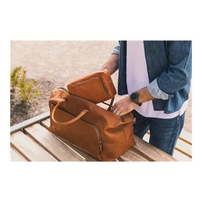 Maverick New Men - Trousse de toilette - cuir de vachette pleine fleur tanné végétal - cognac