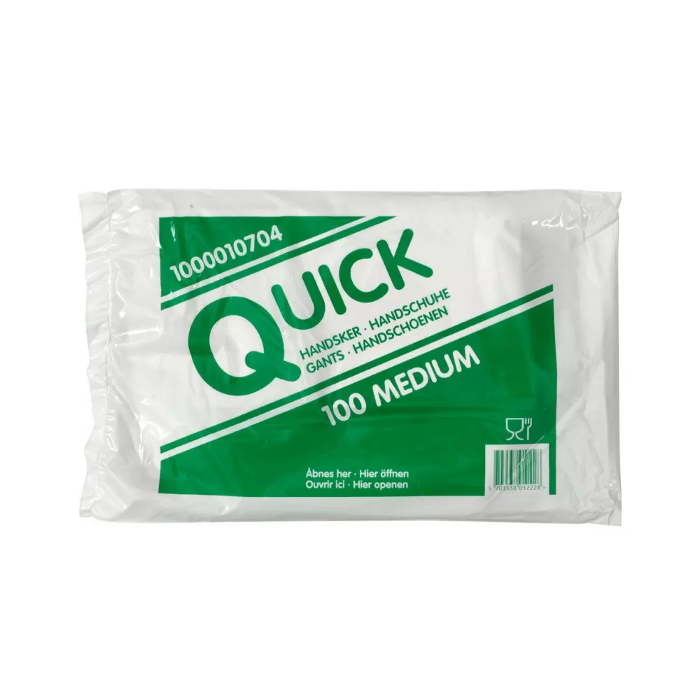 Abena Quick Engangshandsker (Medium) - 100 stk.