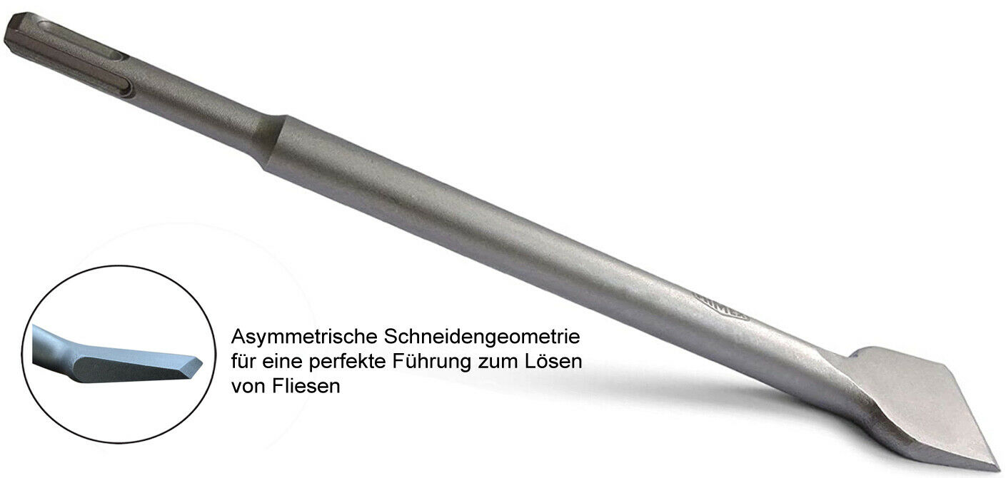 FAMEX 8357-3 SDS-Plus Meißel Set - Flachmeißel Spitzmeißel Fliesenmeißel