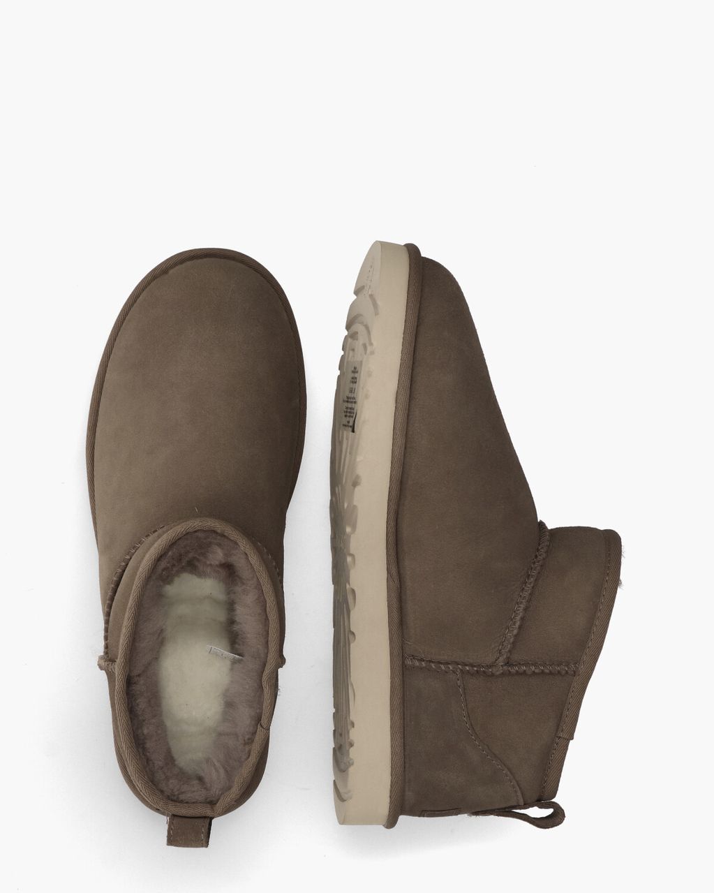 UGG Classic Ultra Mini Boot Hickory Heren Enkelboots