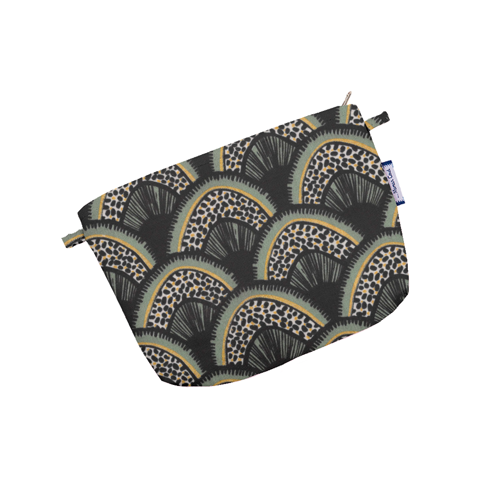 Mini Pochette Tissu Forêt De Plumes