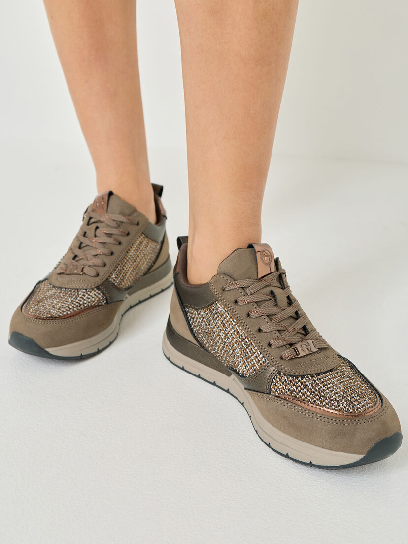 Sneaker - metallic