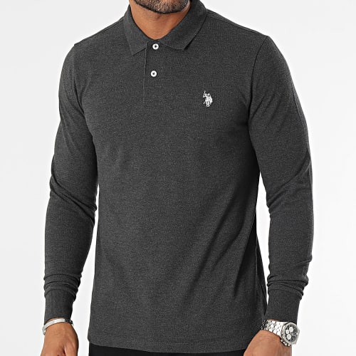 Polo Manches Longues Must 66709-49785 Gris Anthracite