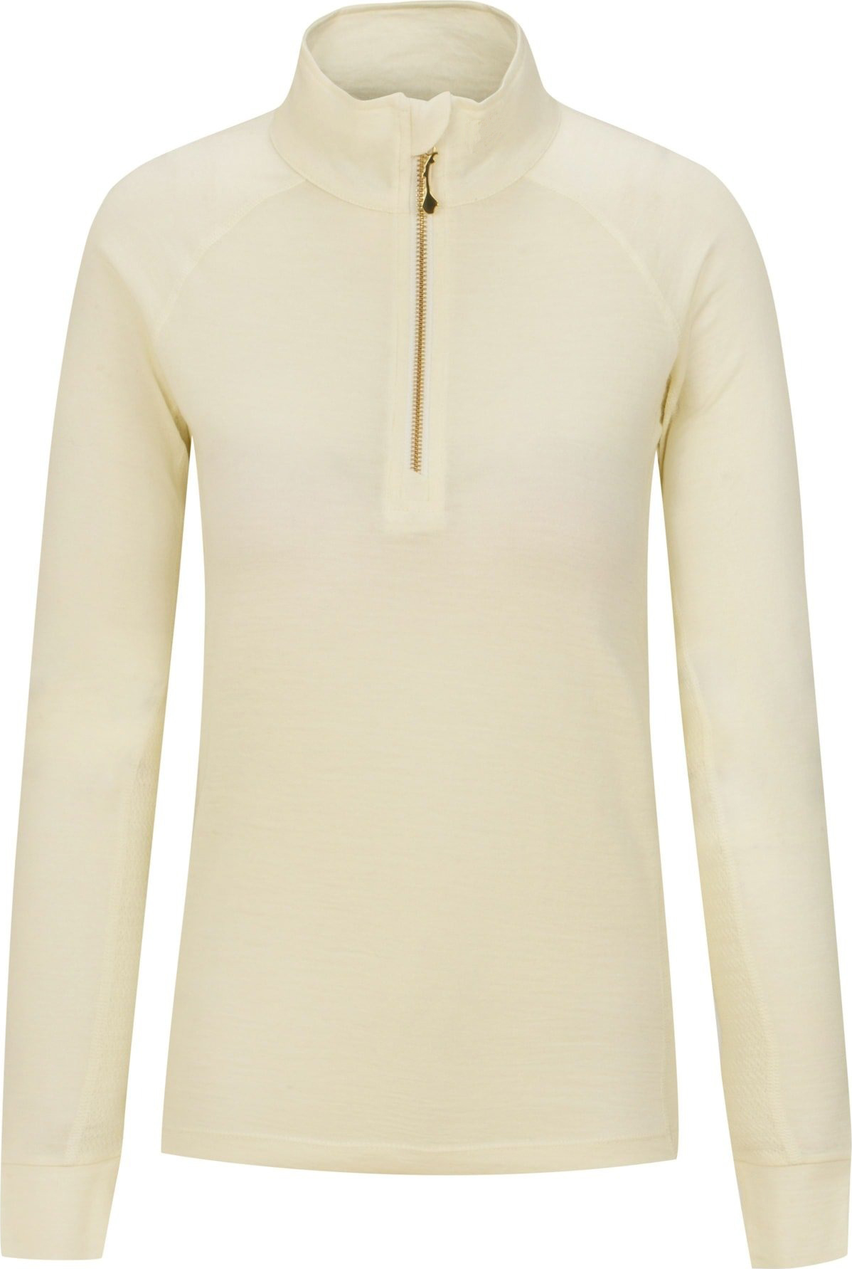 Rena Merino Half-Zip Ulltrøye Dame Ivory