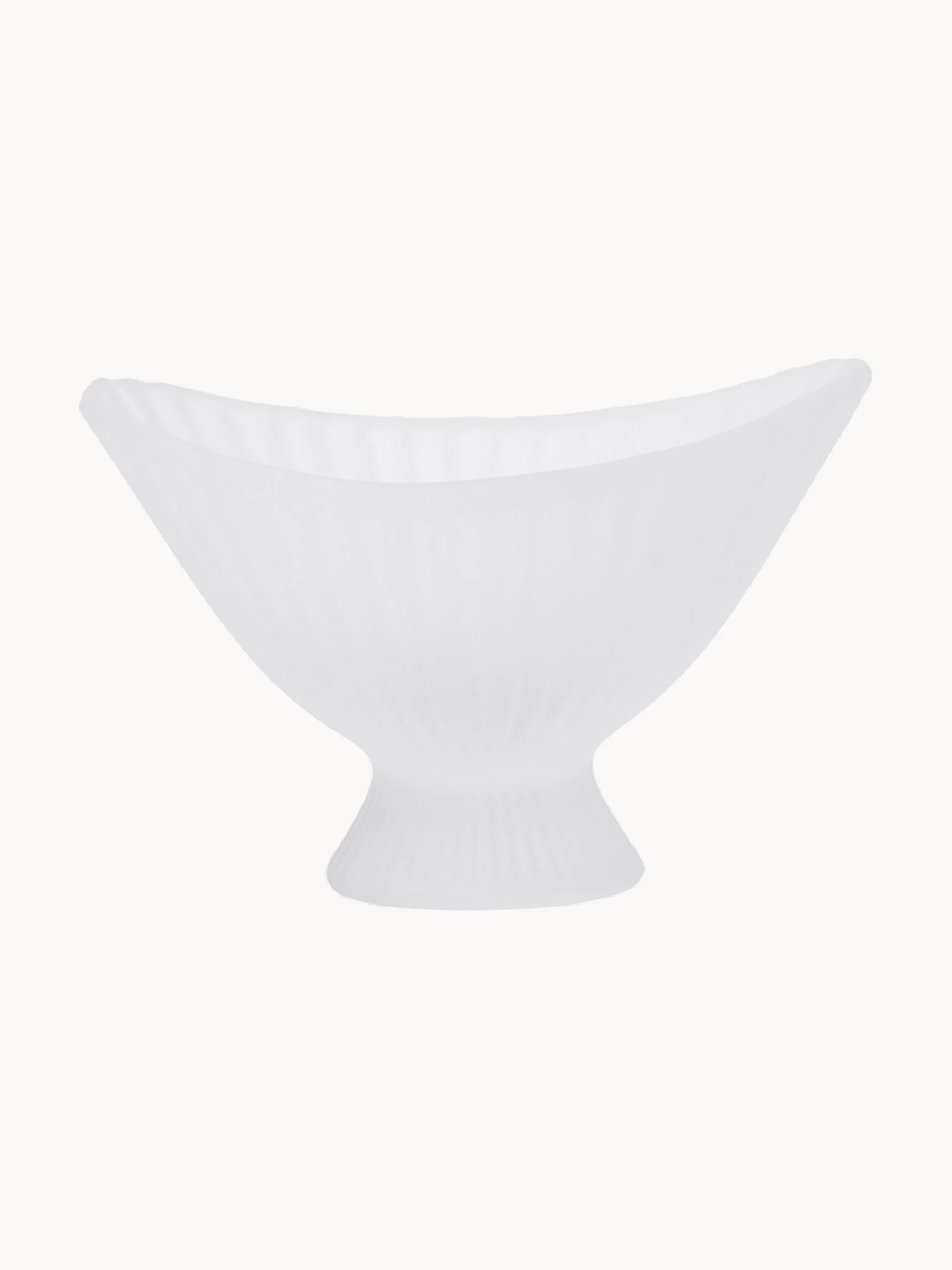 Mondgeblazen decoratieve schaal Fountain, B 19 cm