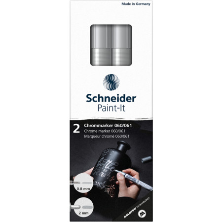 Schneider Paint-It 060 / 061 Chromemarker - chrome - M