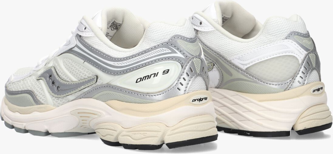witte saucony lage sneakers progrid omni 9