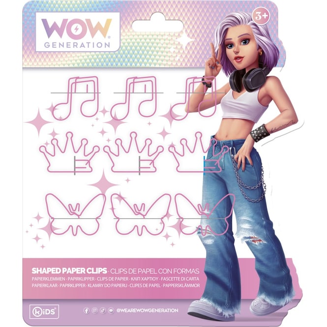 WOW Generation - Clips - Büroklammern - 1 Set