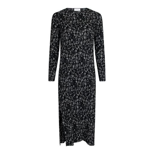Neo Noir Vogue Deco Kjole, Black, 34