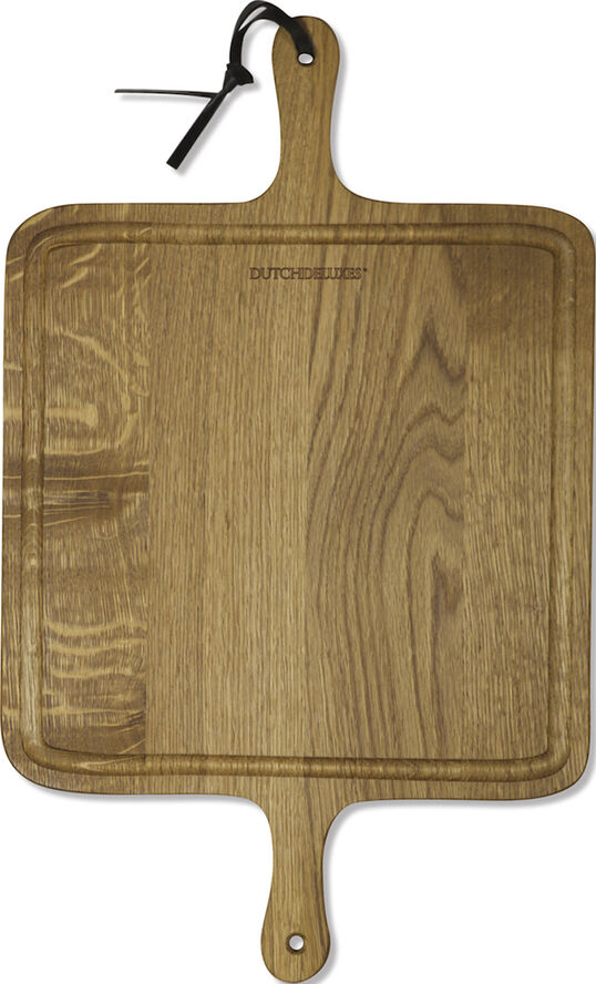 DutchDeluxes BBQ Board Smoked Oak XL Square Smoked oak