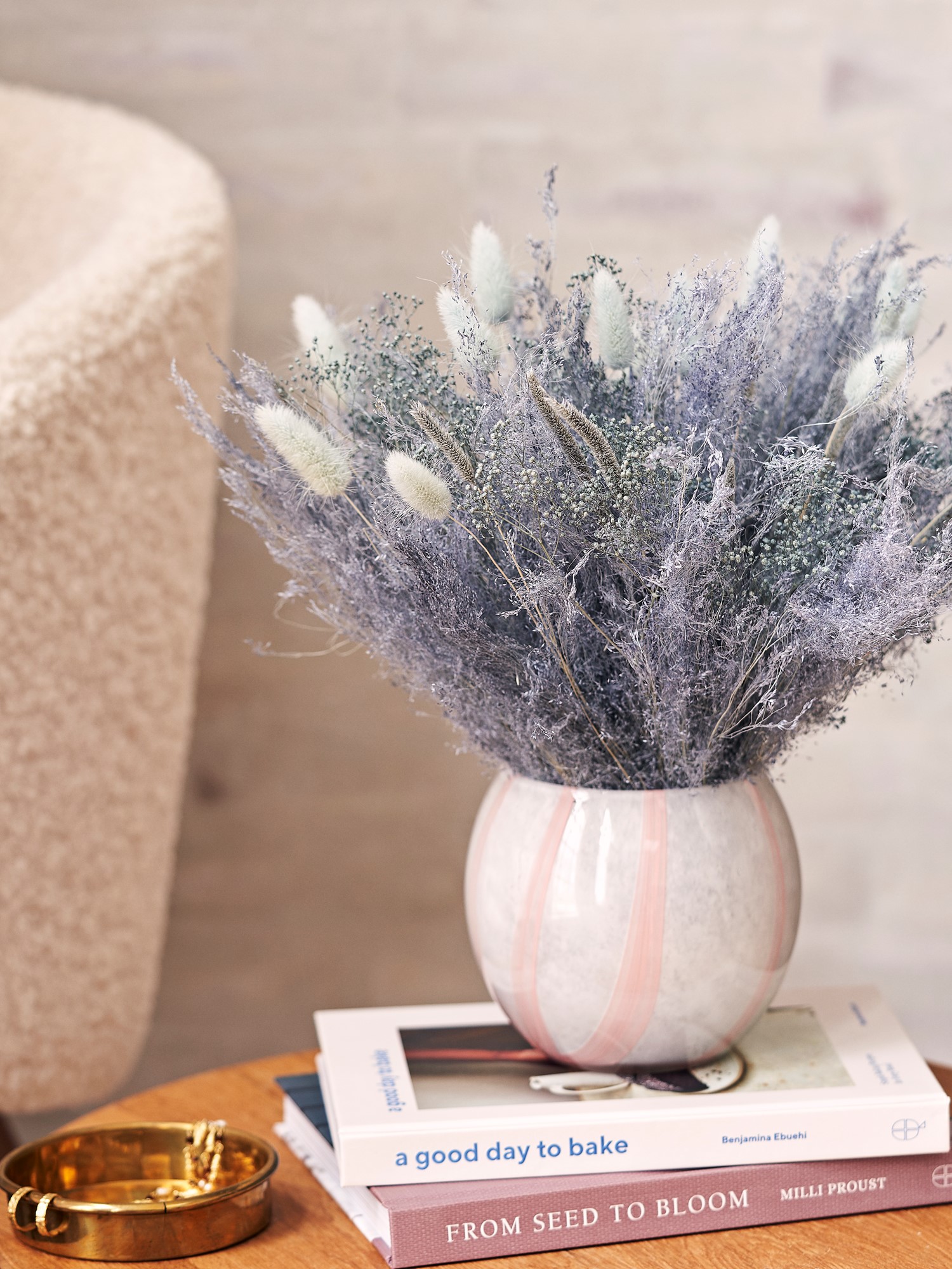 Tørrede blomster Silver Grey lille | Silver Grey | Mots More