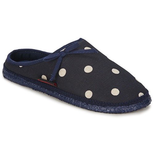 Giesswein - PLEIN Azul / Pois / Blanco