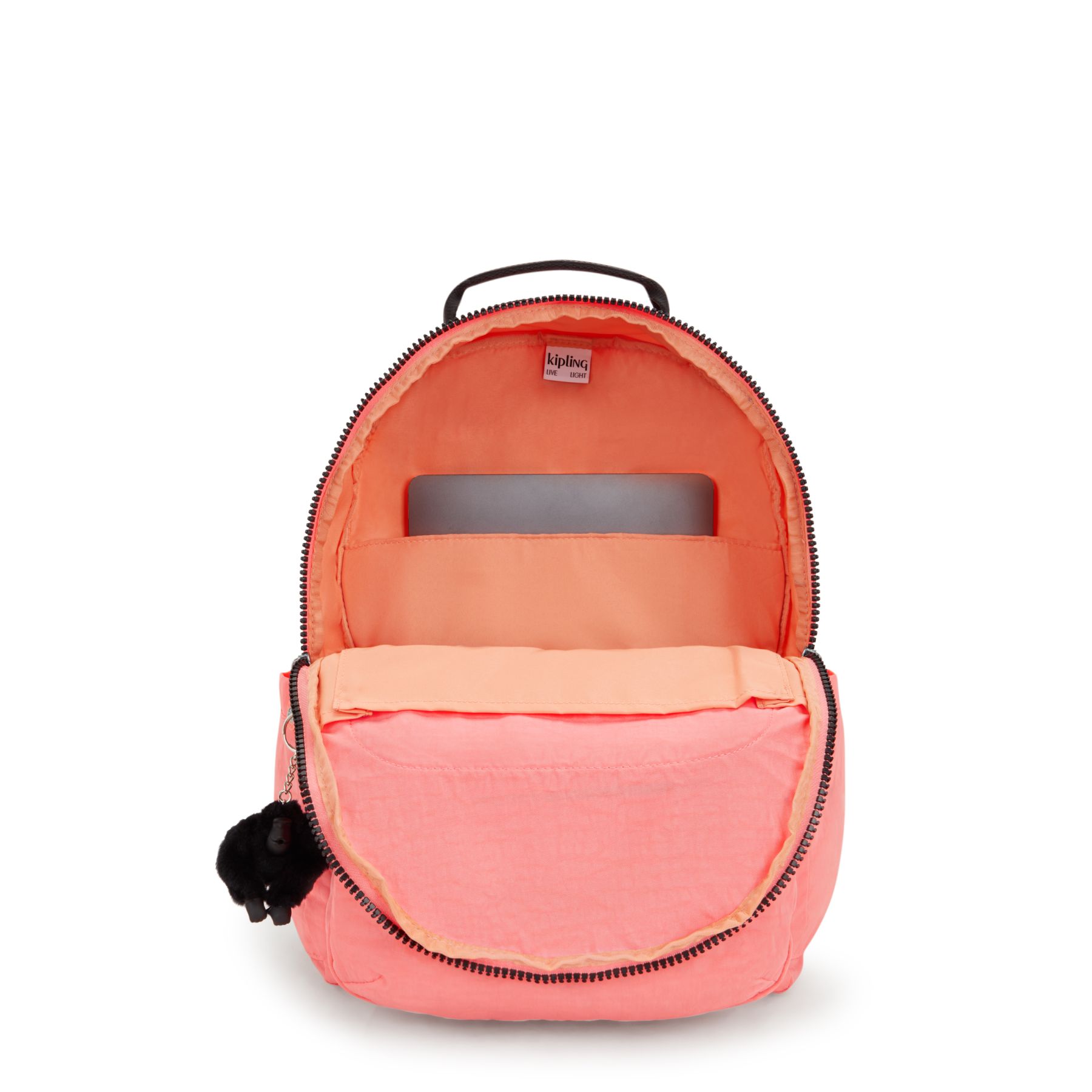 SEOUL Grand Sac à Dos Avec Protection Pour Ordinateur Portable - Peach Peace