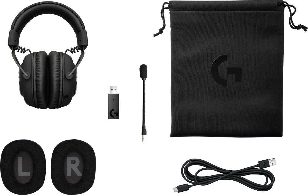 Logitech - G Pro X Gaming Headset - Trådløs - Sort