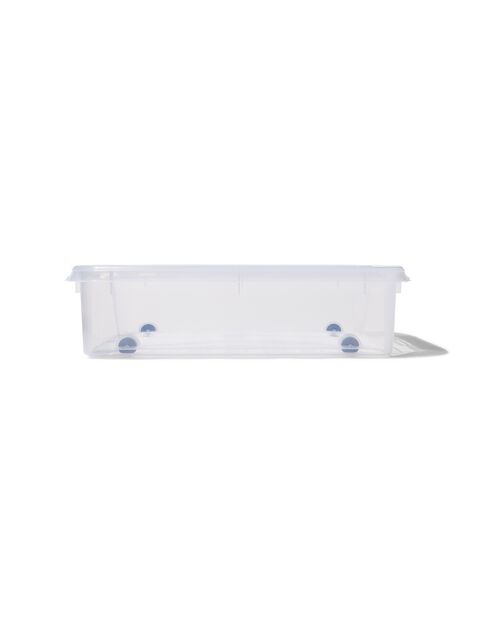 boîte à roulette 31L Paris transparent 72x40x20