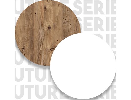 CONCEPT1 - Bahut Fr15aw pin atlantique blanc 180 x 44,5 x 75cm
