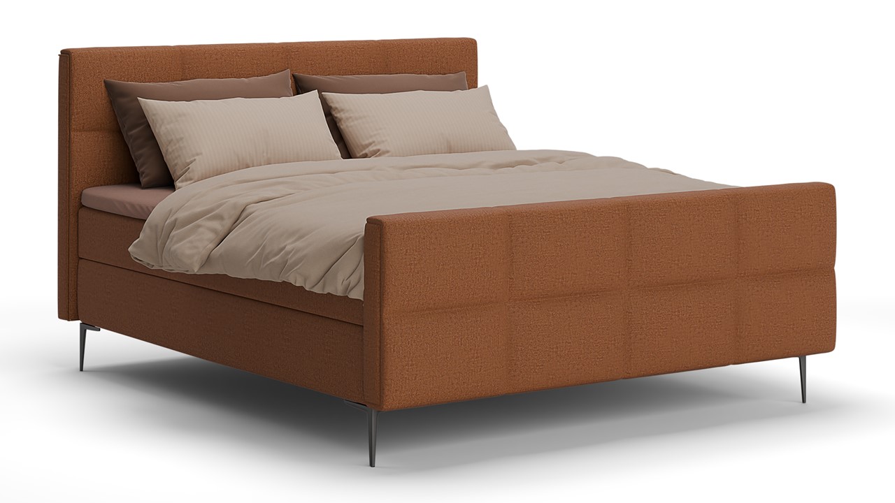 Boxspring Crystal - Soft touch terracotta