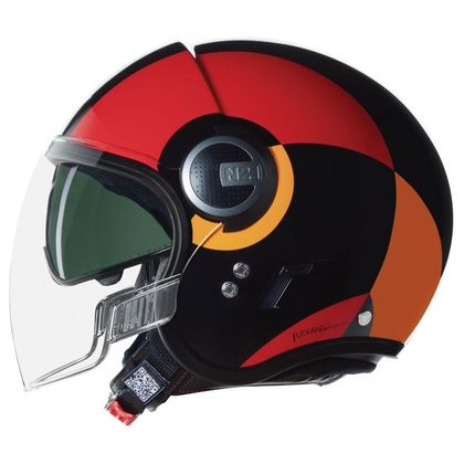Casque Nolan N21 VISOR - BICROMO - Rouge / Orange